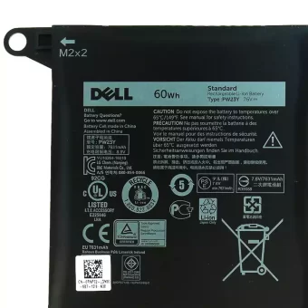 Nauja Nešiojamo kompiuterio baterija DELL XPS 13 9360 - Image 3