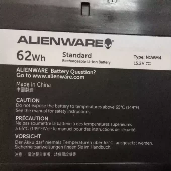 Nauja Nešiojamo kompiuterio baterija DELL Alienware 13 R2 - Image 3