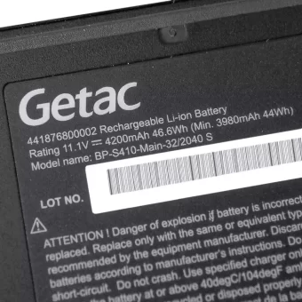 Nauja Nešiojamo kompiuterio baterija GETAC BP-S410-Main-32/2040 S - Image 3