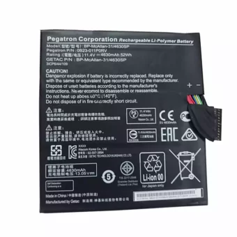 Nauja Nešiojamo kompiuterio baterija Pegatron BP-McAllan-31,BP-McAllan-31/4630SP,OB23-011P0RV