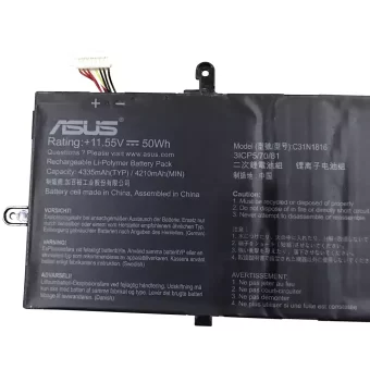 Nauja Nešiojamo kompiuterio baterija ASUS C31N1816 - Image 3
