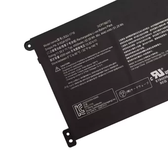 Nauja Nešiojamo kompiuterio baterija Hasee SIMPLO SQU-1716,916QA107H - Image 3
