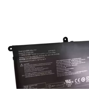 Nauja Nešiojamo kompiuterio baterija Hasee SIMPLO SQU-1717,916QA108H - Image 3