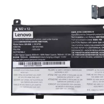 Nauja Nešiojamo kompiuterio baterija LENOVO ThinkPad P53 - Image 3