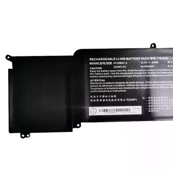 Nauja Nešiojamo kompiuterio baterija CLEVO N150BAT-4 - Image 3