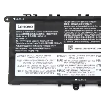 Nauja Nešiojamo kompiuterio baterija LENOVO Yoga 14sIHU 14sITL 14s 2021,Slim 7 Pro 14ITL5 - Image 3