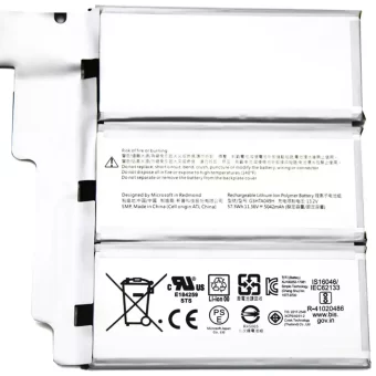 Nauja Nešiojamo kompiuterio baterija G3HTA049H Microsoft Surface Book 2nd 13.5 inch 1835 Keyboard - Image 3
