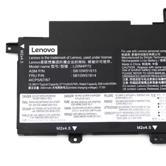 Nauja Nešiojamo kompiuterio baterija LENOVO ThinkPad T14s Gen 2 - Image 3