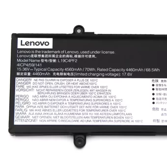 Nauja Nešiojamo kompiuterio baterija LENOVO Yoga 7-15IMH05 S750-15 - Image 3