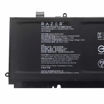 Nauja Nešiojamo kompiuterio baterija RC30-0357 RZ09-0357 Razer book 13 - Image 3