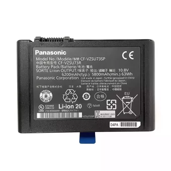 Nauja Nešiojamo kompiuterio baterija PANASONIC CF-VZSU73R CF-VZSU73SP CF-VZSU73U Toughbook CF-D1