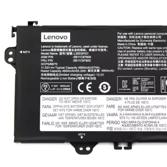 Nauja Nešiojamo kompiuterio baterija LENOVO Vilboz14,SB11B36303 SB11B36307 5B11C87807 - Image 3