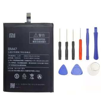 Mobiliojo telefono baterija BM47 tinka Xiaomi Redmi Hongmi 3,Redmi 3S,Redmi 3X,Redmi 3pro,Redmi 4X