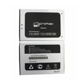 Mobiliojo telefono baterija tinka Micromax Q413
