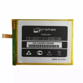 Mobiliojo telefono baterija tinka Micromax Q412/Q395