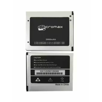 Mobiliojo telefono baterija tinka Micromax Q340