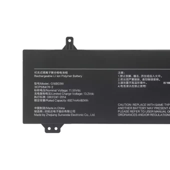 Nešiojamo kompiuterio baterija G16B03W,Redmi G Pro 2022/Redmi G Pro 2024 - Image 3