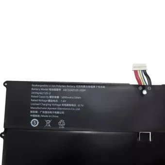 Nešiojamo kompiuterio baterija GY3242125PHV AEC3242125-2S2P - Image 3