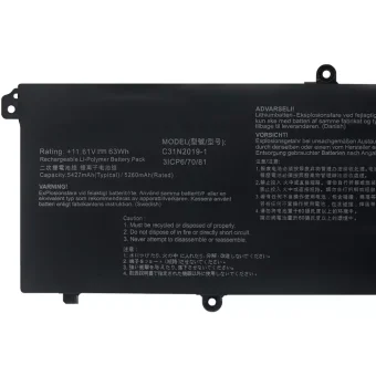 Nešiojamo kompiuterio baterija ASUS C31N2019-1 - Image 3