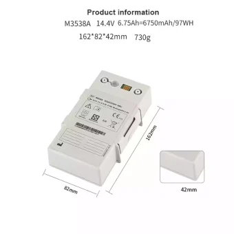 Baterija tinka PHILIPS HeartStart MRx M3538A M3535A M3536A M3535-60992 - Image 2