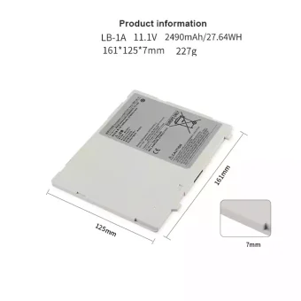 Baterija tinka Canon CXDI-70C CXDI-701C CXDI-701G CXDI-801C CXDI-801G - Image 2
