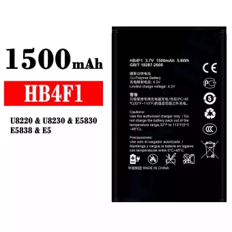 Mobiliojo telefono baterija HB4F1 tinka HUAWEI U8220/U8230/E5830/E5838/E5