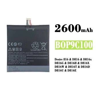 Mobiliojo telefono baterija B0P9C100 BOP9C100 tinka HTC Desire 816 / D816