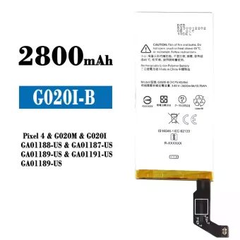 Mobiliojo telefono baterija G020I-B tinka Google Pixel 4