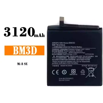 Mobiliojo telefono baterija BM3D tinka Xiaomi Mi 8 se