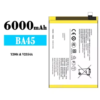 Mobiliojo telefono baterija BA45 tinka VIVO Y200i