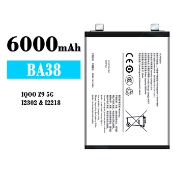 Mobiliojo telefono baterija BA38 tinka VIVO IQOO Z9 5G