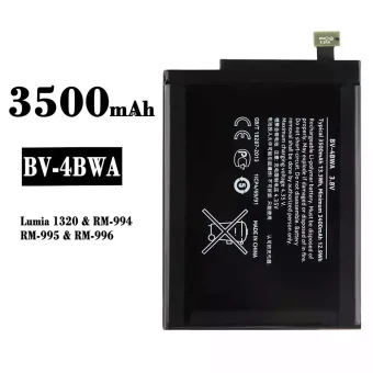 Mobiliojo telefono baterija BV-4BWA tinka Nokia Lumia 1320
