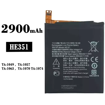 Mobiliojo telefono baterija HE351 tinka Nokia 3.1