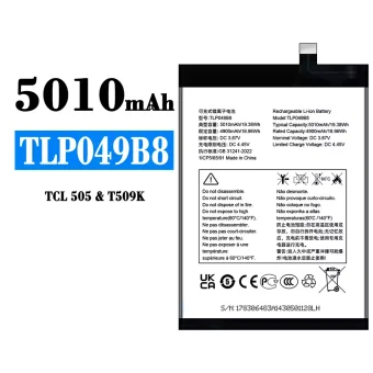 Mobiliojo telefono baterija TLP049B8 tinka Alcatel TCL 505/T509K