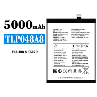 Mobiliojo telefono baterija TLP048A8 tinka Alcatel TCL 408/T507D