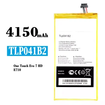 Mobiliojo telefono baterija TLP041B2 tinka Alcatel One Touch Evo 7 HD