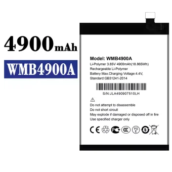 Mobiliojo telefono baterija WMB4900A tinka WALTON