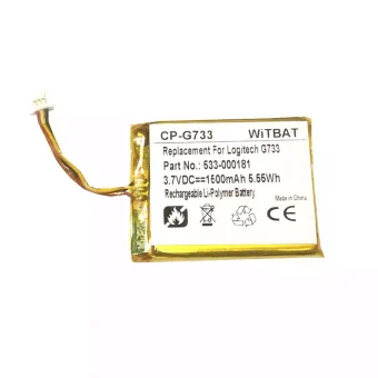 Ausinių baterija Logitech G733,G735,533-000181