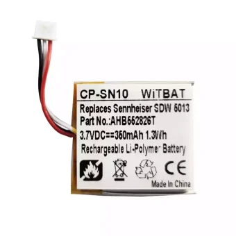 Ausinių baterija AEE582525,AHB552826TPC,AHB552826TPC-2