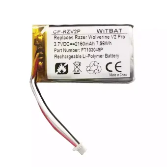 Ausinių baterija Razer Wolverine V2 Pro,FT103049P