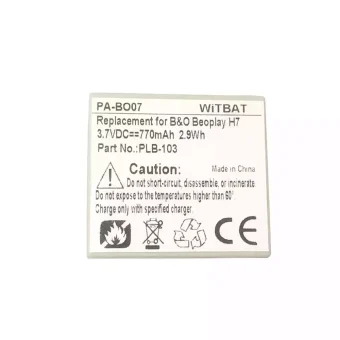 Ausinių baterija B&O Beoplay H7,Beoplay H8,Beoplay H9