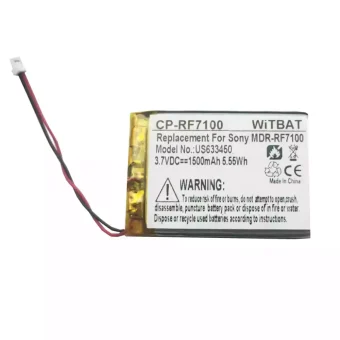 Ausinių baterija Sony BP-HP1200,MDR-DS7000,MDR-RF7000,MDR-RF7100 SL00131-1