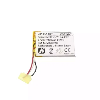 Ausinių baterija JVC HA-A10T True Wireless Bluetooth Earphones įkrovimo dėklui,VDL822230