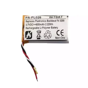 Ausinių baterija Plantronics BackBeat FIT 3100 3200 TWS Earbuds Wireless Bluetooth Earphones įkrovimo dėklui