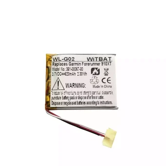 Baterija Garmin Forerunner 910XT Forerunner 310XT,361-00057-00 361-00041-00