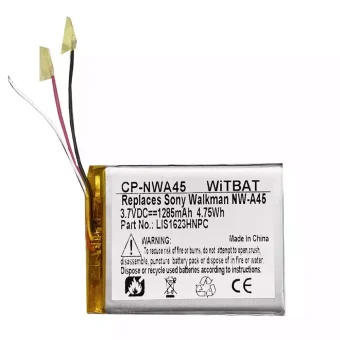 Baterija Sony Walkman NW-ZX500 NW-ZX505 NW-ZX507,LIS1623HNPC